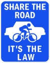 Share the Road Signage