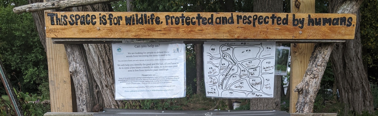 Community Board at Johnson Woods