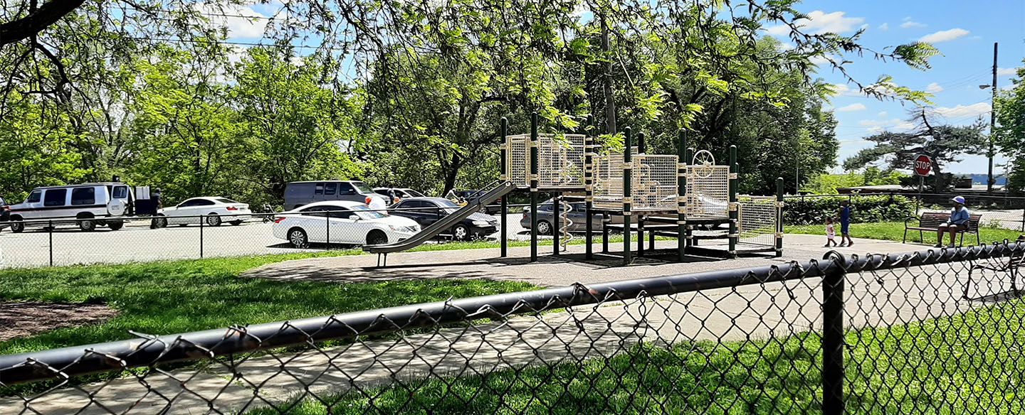 Playground At Jackson Hill Park
