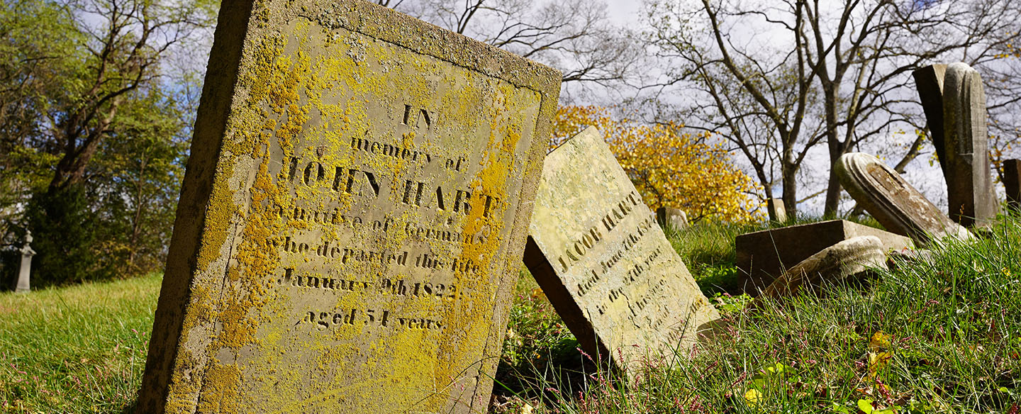 Pioneer Cemetery Headstones