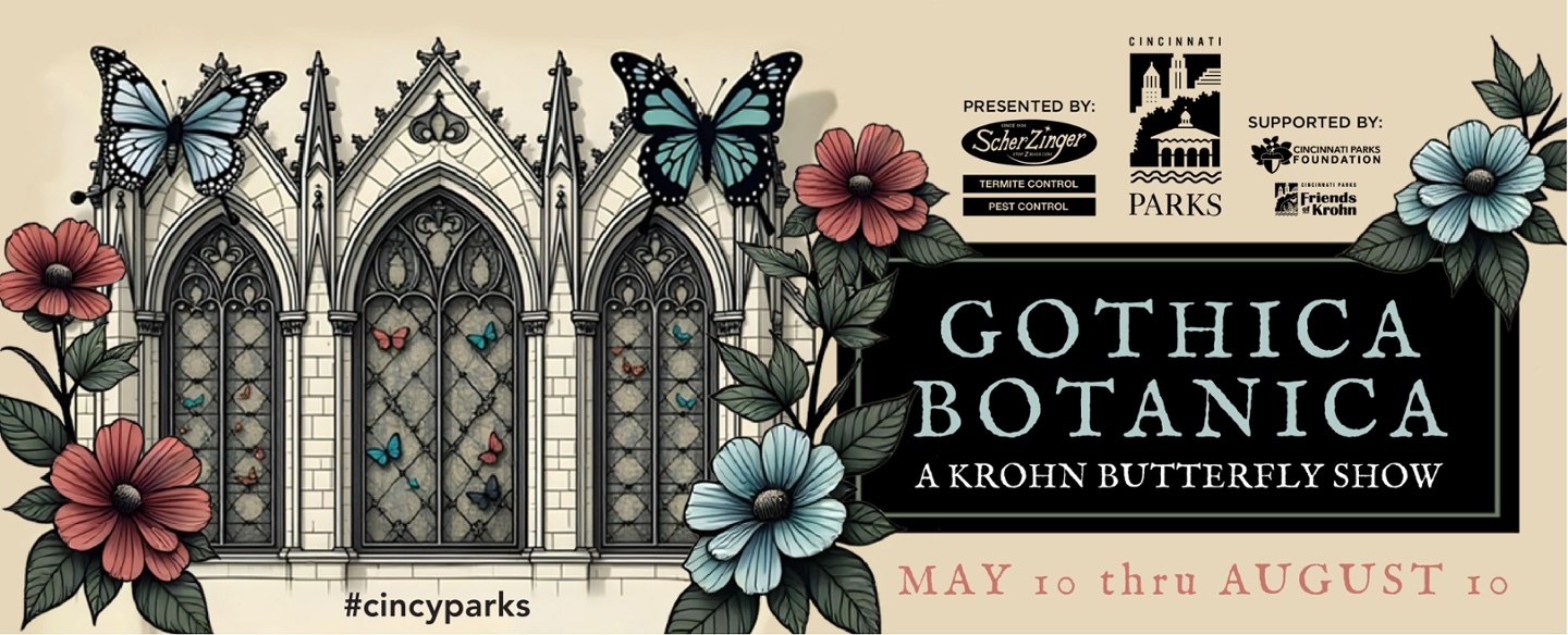 Gothica Botanica Butterfly Show at Krohn