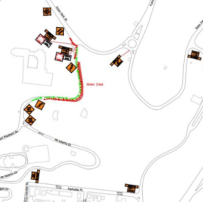 Art Museum Drive Detour 2024