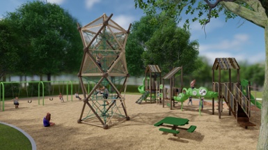Construction Begins on New Ault Park Playground