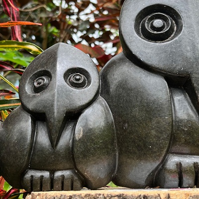 Sculpture inside of Krohn