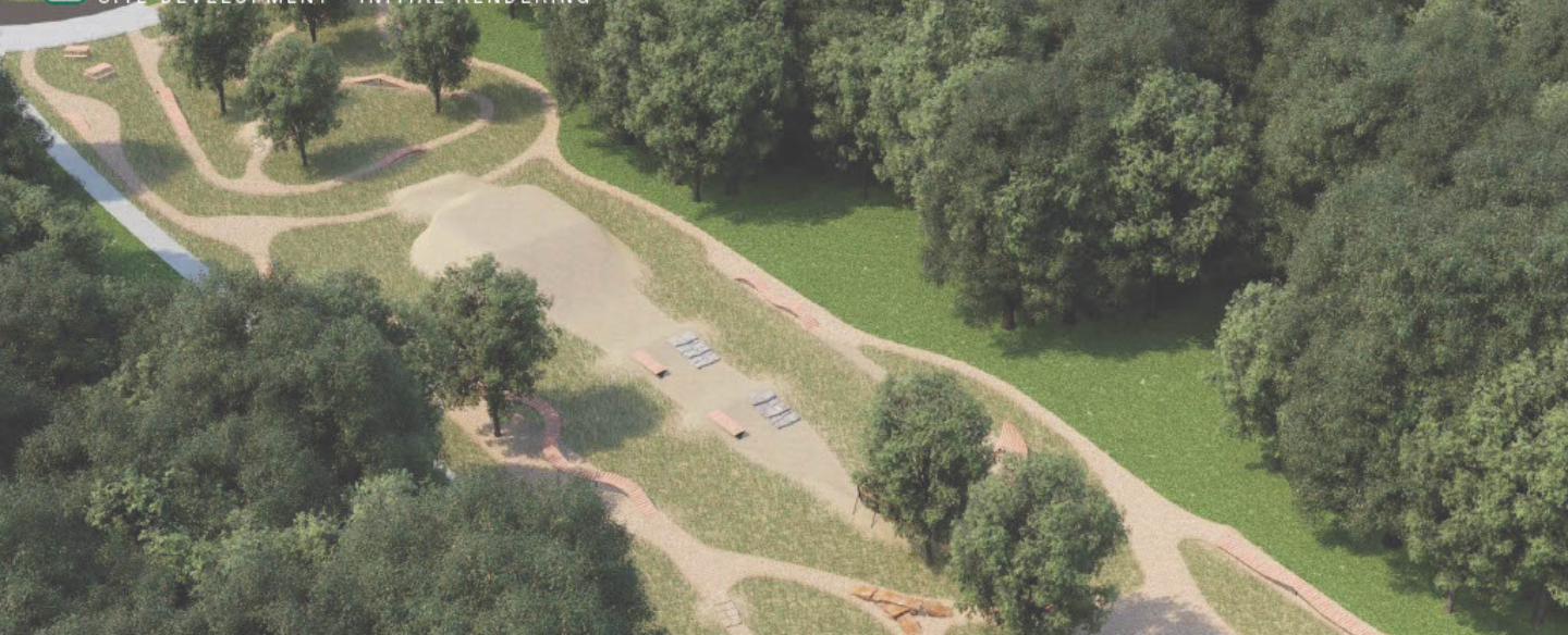 Mt. Airy Bike Skills Course Rendering