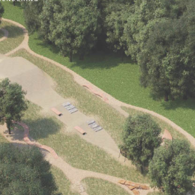 Mt. Airy Bike Skills Course Rendering