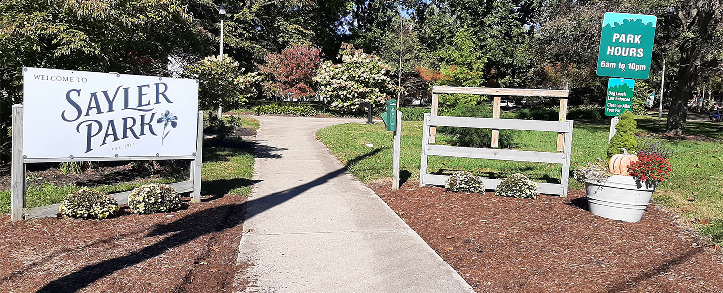 Sayler Park Community Entrance Sign