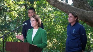 Mayor Aftab, Cincinnati Parks, and Cincinnati Parks Foundation Announce Historic Conservation Gift for French Park