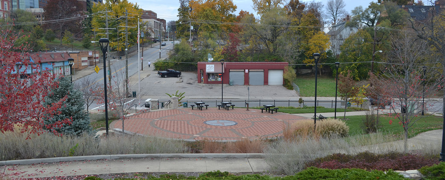 View Of Hopkins Park Looking Towards Dorchester Ave