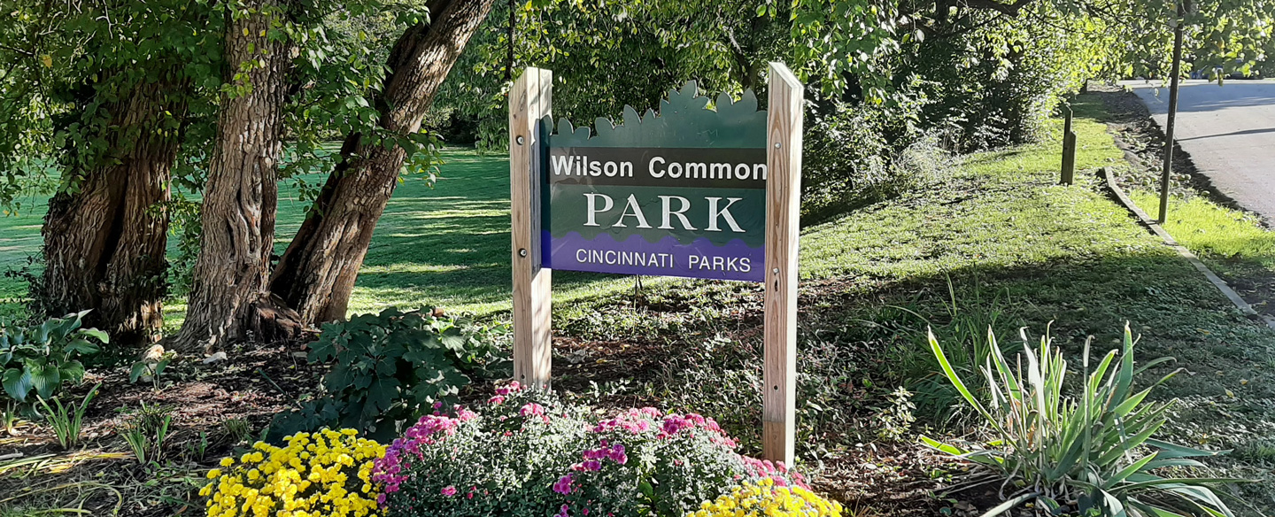 Entrance Sign at Wilson Commons