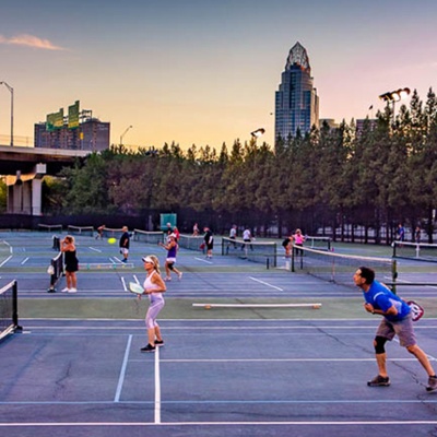 Night games at Sawyer Point