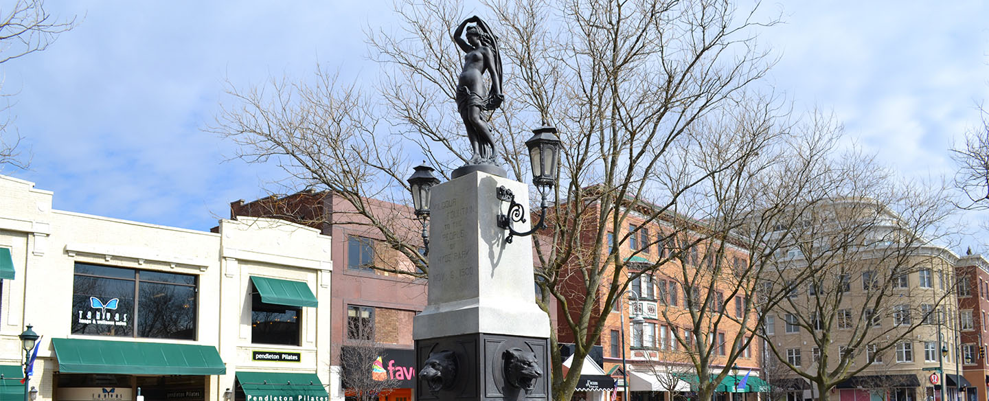 Kilgour Fountain at Hyde Park Square