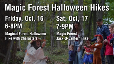 Our Annual Halloween Hikes are Back on October 16 and 17