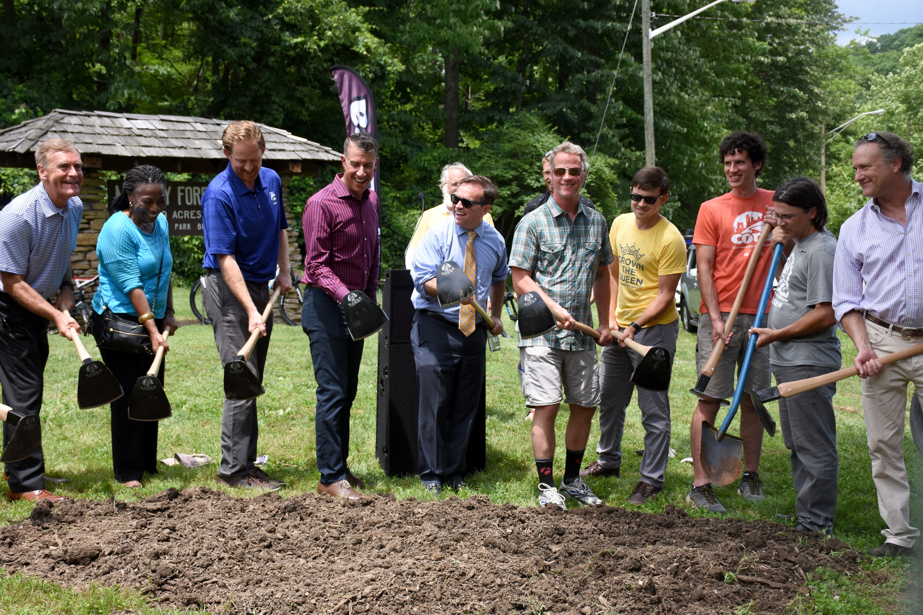 Mt. Airy Forest Trail Groundbreaking