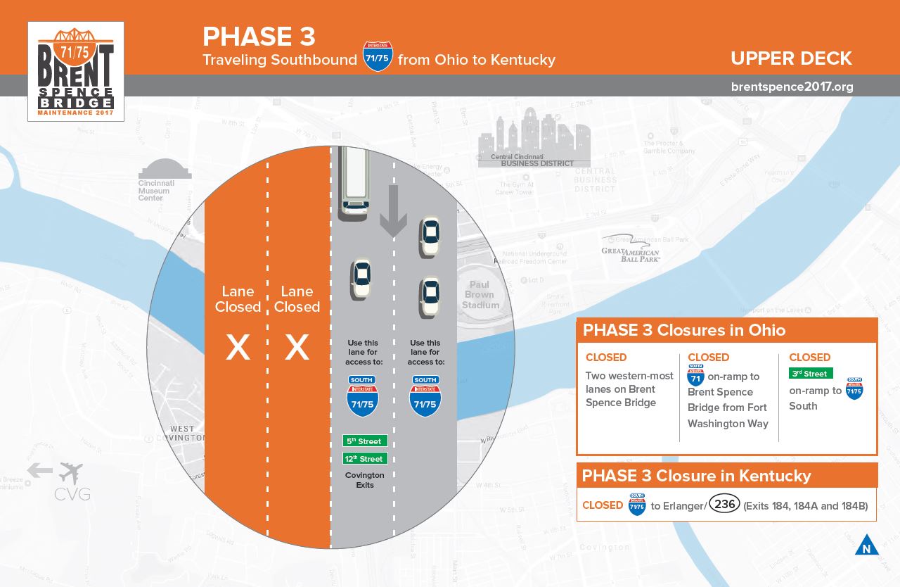 Southbound Phase 3 Map