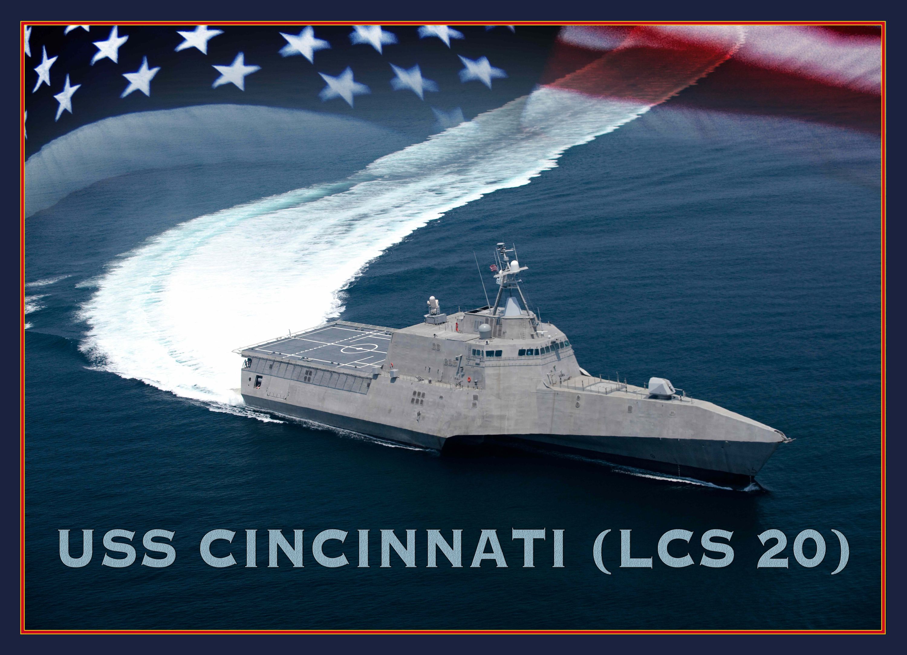 Artist Rendering of USS Cincinnati