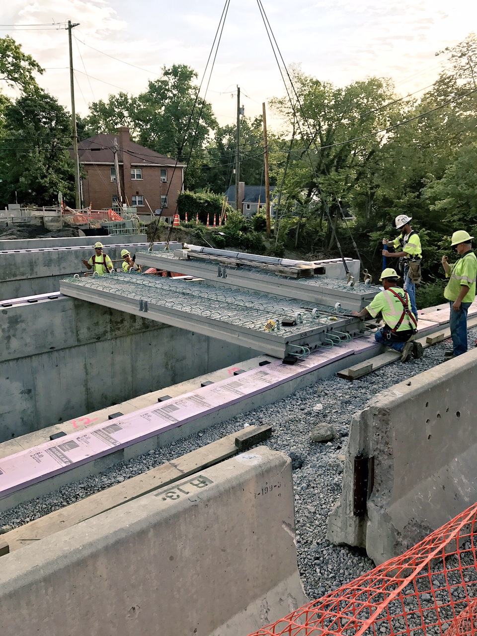 Marburg Ave. Bridge Beams