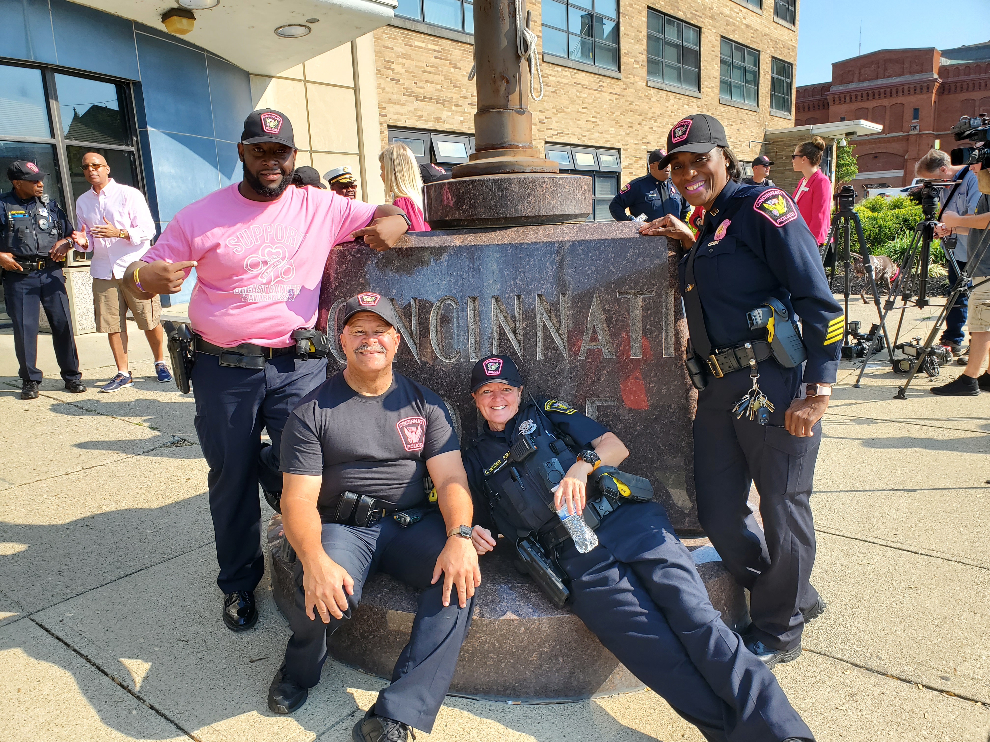 Cincinnati Police and Fire are Going Pink in October