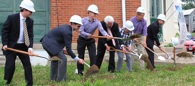 Gantry groundbreaking