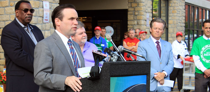 Mayor Cranley announces results
