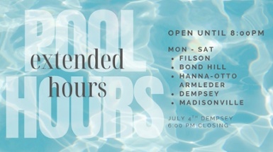 Pool Extended Hours