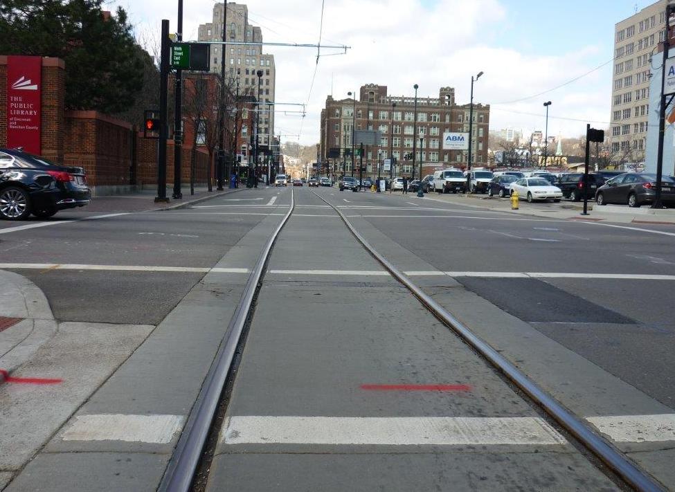 streetcar track slab repair