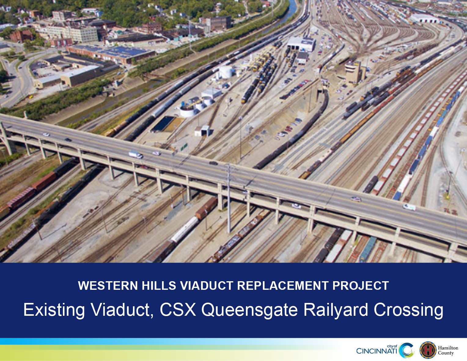 Western Hills Viaduct Aerial