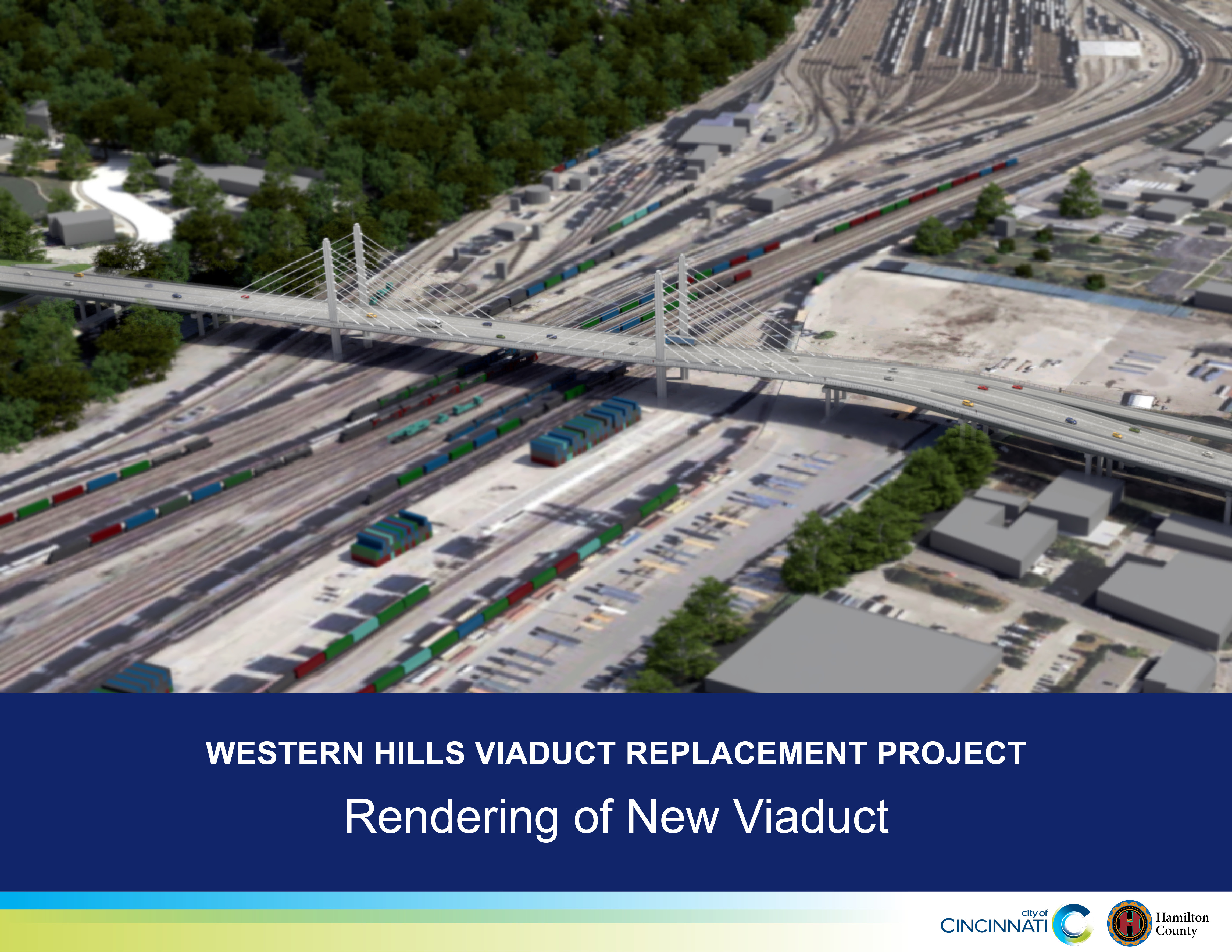 Western Hills Viaduct Aerial