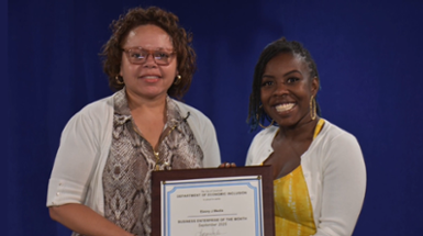 Ebony J Media Named September 2025 Business Enterprise of the Month