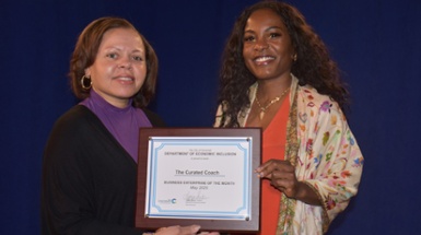 The Curated Coach Named May 2025 Business Enterprise of the Month