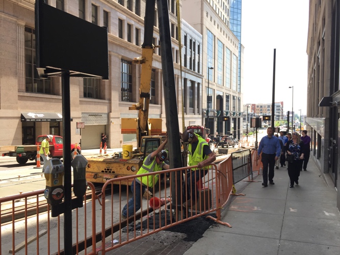 pole install