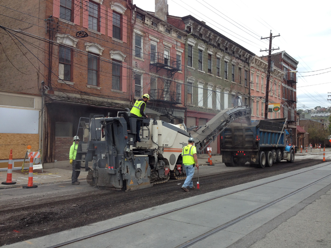 Elm Street grind and pave