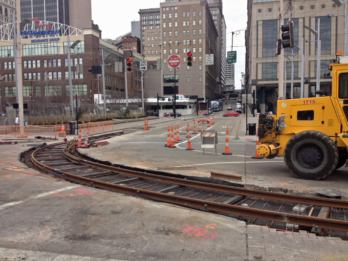 Street Car Rails Streetcar Progress Update: March 23, 2015 - Streetcar
