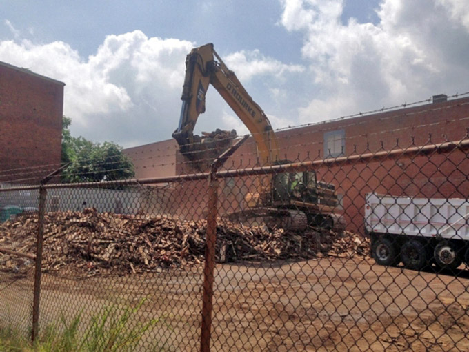 Start of MOF demolition