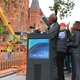 Mayor Mallory led the countdown.
